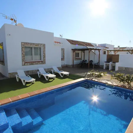 Casa Familiar Con Piscina Privada Y Wifi, Cerca Del Mar, Aire Acondicionado, Mascotas Y Playa Perros. - Es-184-1 *